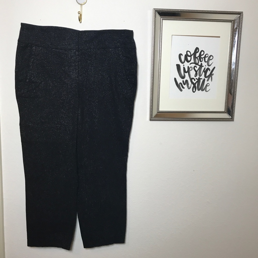 Lane Bryant Dressy Cropped Pants Size 16